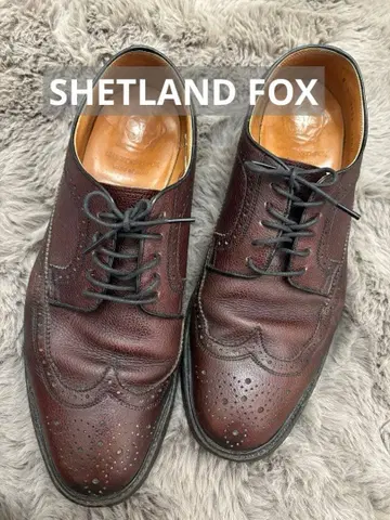 SHETLAND FOX 셰틀랜드 폭스 가죽 윙팁