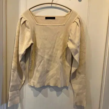 URBAN RESEARCH 베이지 니트 긴팔