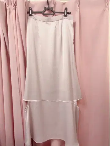 [ HONEY MI HONEY ] satin cutoff skirt