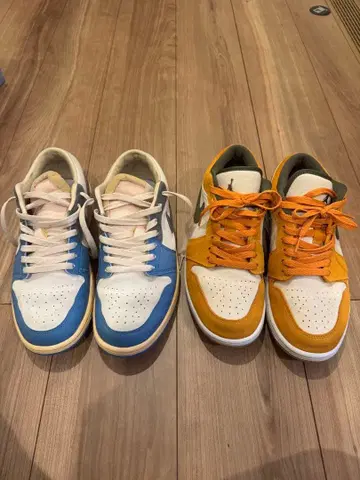 조던 1 로우 2족 세트