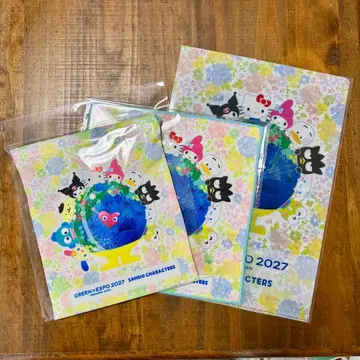 산리오 뚱크뚱크 요코하마 꽃박람회 굿즈 3종 세트