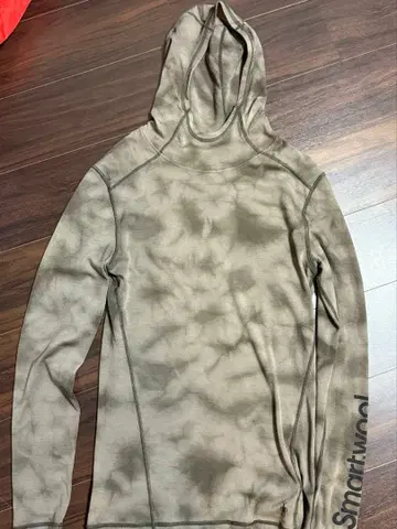 스마트울 남성용 클래식 써멀 플랜트베이스 다이 후디