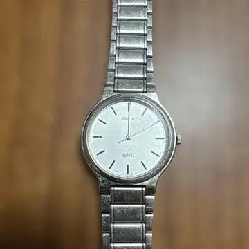 SEIKO spirit 손목시계 실버