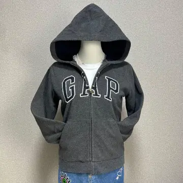 새상품급 갭 지퍼 후드티 플리스 빅 로고 Y2K 헤이세이 갸루 그런지