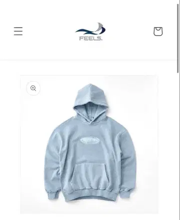 Feels. PIGMENT LIGHT BLUE 우에스기 슈헤이 S 사이즈