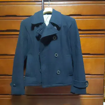 Pherrow's 페로우즈 숏 기장 P 코트 블랙 38