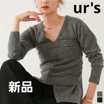 ur's 니트 가디건 x 뷔스티에 세트 유어즈 가디건