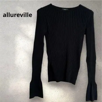 새상품급 allureville 알아바일 니트 리브 슬릿