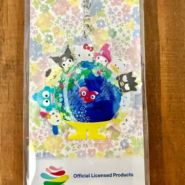 요코하마 꽃 박람회 산리오 콜라보 뚱크뚱크 아크릴 키링