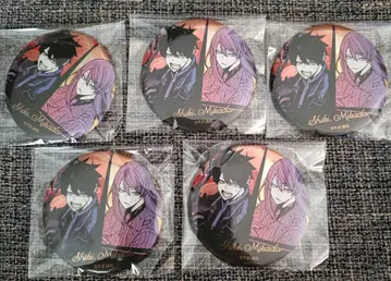 토겐안키 메탈릭 캔뱃지 이치노세 시키 토지 신몬 5개