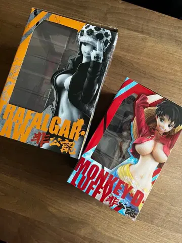 원피스 피규어 P.O.P 몽키 D 루피 트라팔가 로 2체 비공개