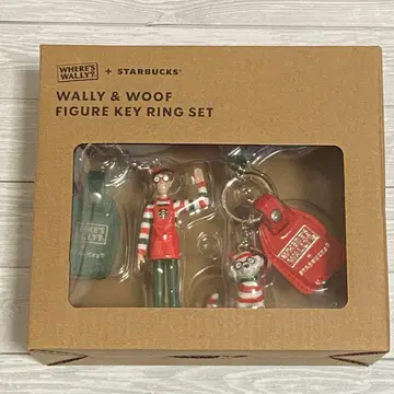 한국 한정판 스벅 Starbucks 월리를 찾아라 키링 콜라보