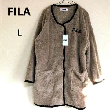 [ L ] FILA 휠라 보아 플리스 자켓 베이지 새상품 베이지