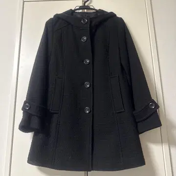 JAYRO 블랙 A라인 코트