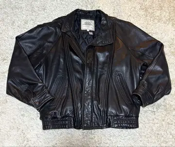 70~80s ROBO 빈티지 짧은 기장 래글런 양가죽 가죽 자켓 영국제