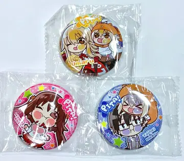 히모우토 우마루짱 피타데포메 캔뱃지 3개 세트
