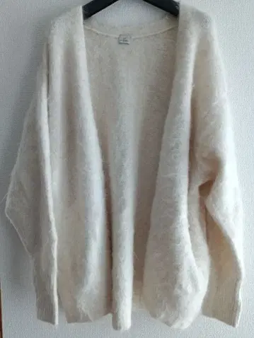 GREEN LABEL RELAXING 아이보리 가디건