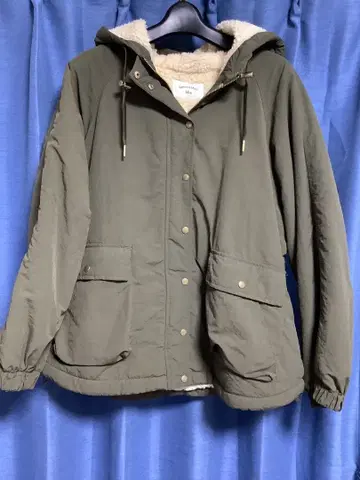 Samansa Mos2 보아 안감 자켓 카키