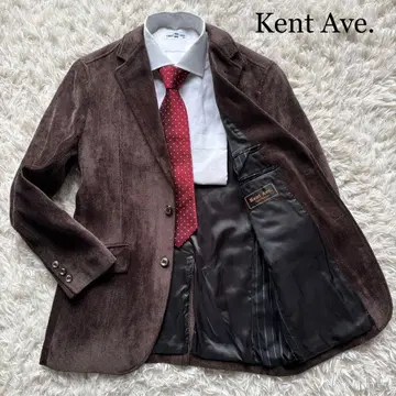 새상품급 Kent Ave. 테일러드 자켓 코듀로이 브라운 A5