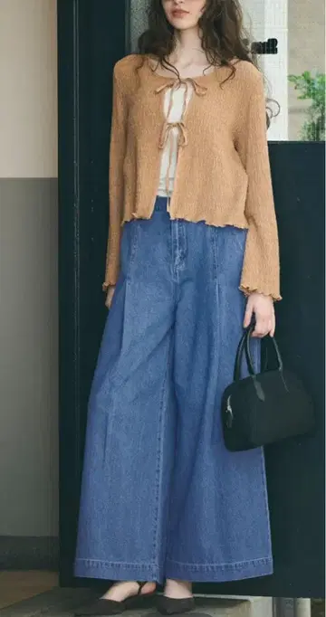 coca 턱 데님 팬츠 M 코카