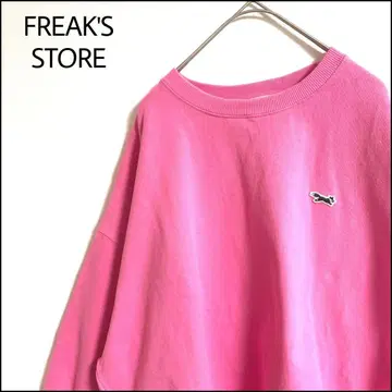 FREAK'S STORE 맨투맨 핑크 오버 사이즈
