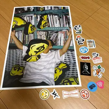 VERDY S GIFT SHOP GUAPULAR 포스터 스티커 세트