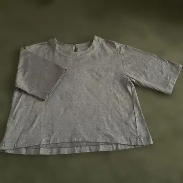 prit 그레이 오부 소매 상의 사이즈 0