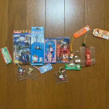 시즈오카 한정판 헬로키티 스트랩 세트