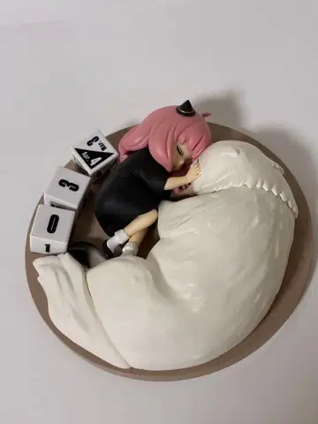 새상품급 SPY x FAMILY 만년 달력 피규어