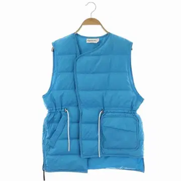 나곤스탠스 23SS 다운 베스트 비대칭 M