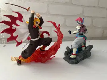 귀멸의 칼날 크로스 링크 렌고쿠 쿄쥬로 아카자 피규어