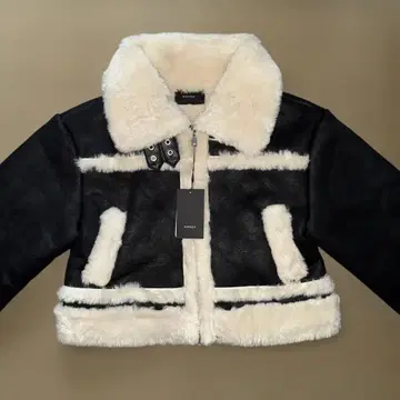 EMODA 무스탕 자켓 블랙