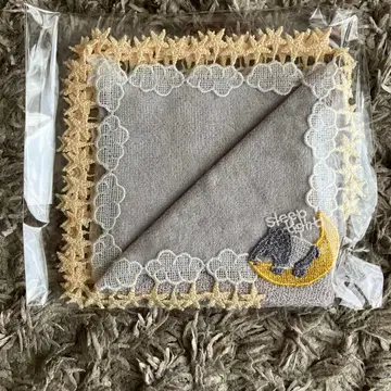 꿈꾸는 바쿠 그레이 긴자와 레이스 타월 손수건 긴자와 레이스