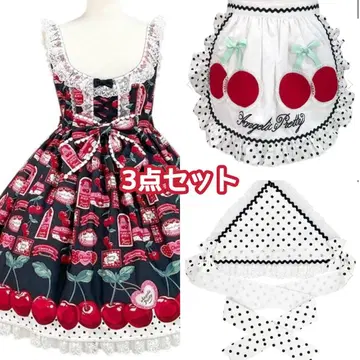 Angelic Pretty Cherry Jam Label 3종 세트