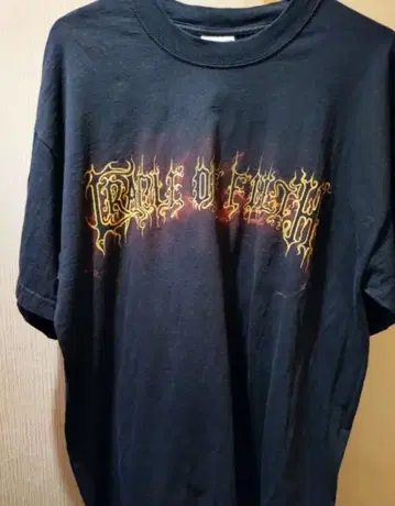 크레이들 오브 필스 밴드t셔츠