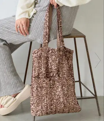 CIAOPANIC TYPY 차오패닉 스팽글 토트백