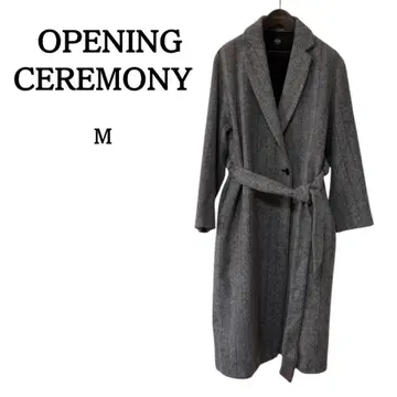 [ OPENING CEREMONY ] 롱 코트/헤링본 울