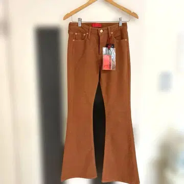 BEAMS REDCARD 플레어 청바지