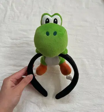 [컨디션 최상] 1회 사용 요시 머리띠