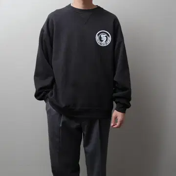 1990's USfabric 프린트 스웨트 셔츠 90년대