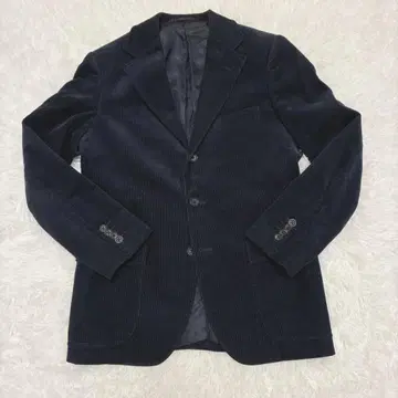 [ 새상품급 ] 유나이티드 애로우즈 테일러드 자켓 코듀로이 네이비