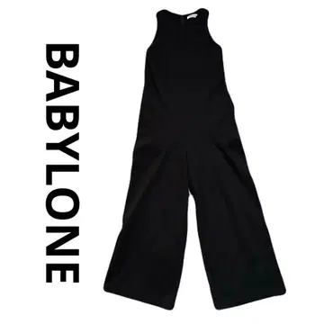 고품질 BABYLONE 바빌론 오버롤 살로펫 블랙 블랙 F