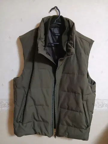 Johnbull 다운 베스트 올리브색 XL