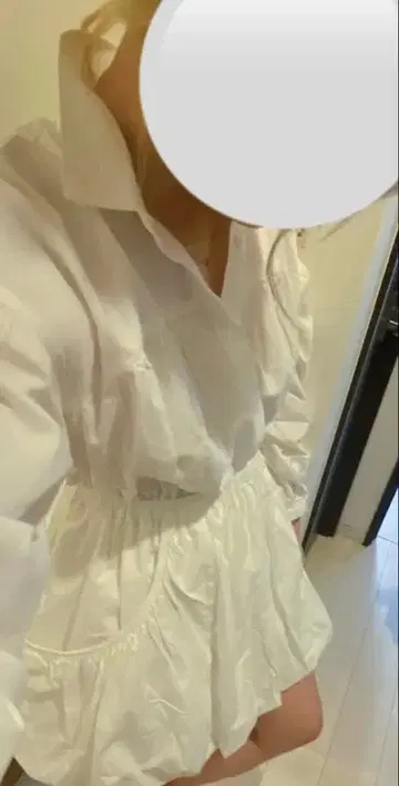 moussy 셔츠 원피스