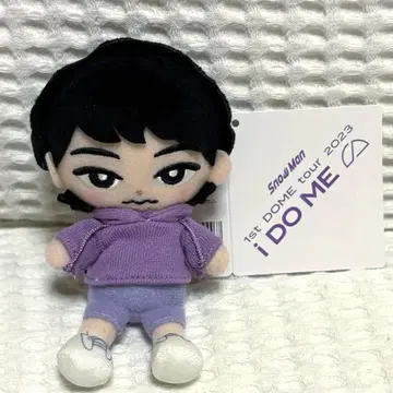 중고 SnowMan 후카사와 타츠야 스노치루 치루누이 봉제 인형