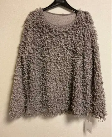 suger&spice 팬시얀 니트 그레이