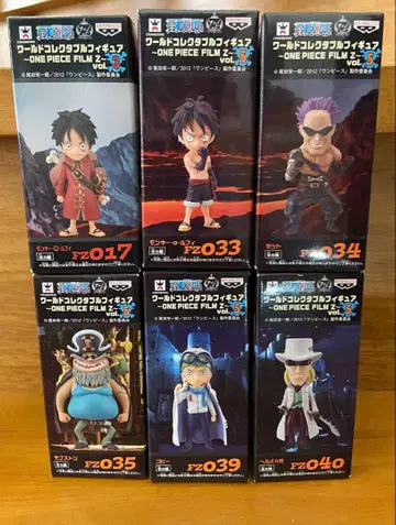 원피스 필름 Z 피규어 세트 6체