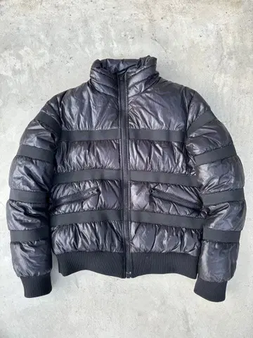 JOHNLAWRENCESULLIVAN 블랙 다운 자켓 리브