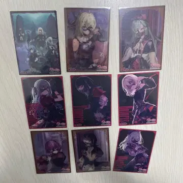 뱅드림 Ave mujica 카드 클리어 블랙 생일 외 묶음 판매