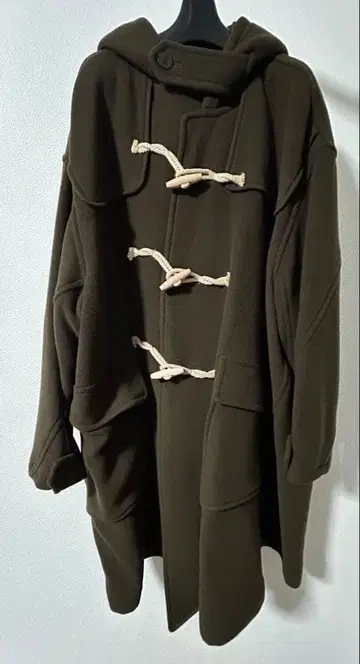 yoshiokubo 트위스트 더플 코트 요시오쿠보